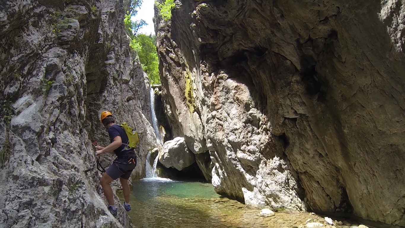 Via ferrata Mavri Spilia